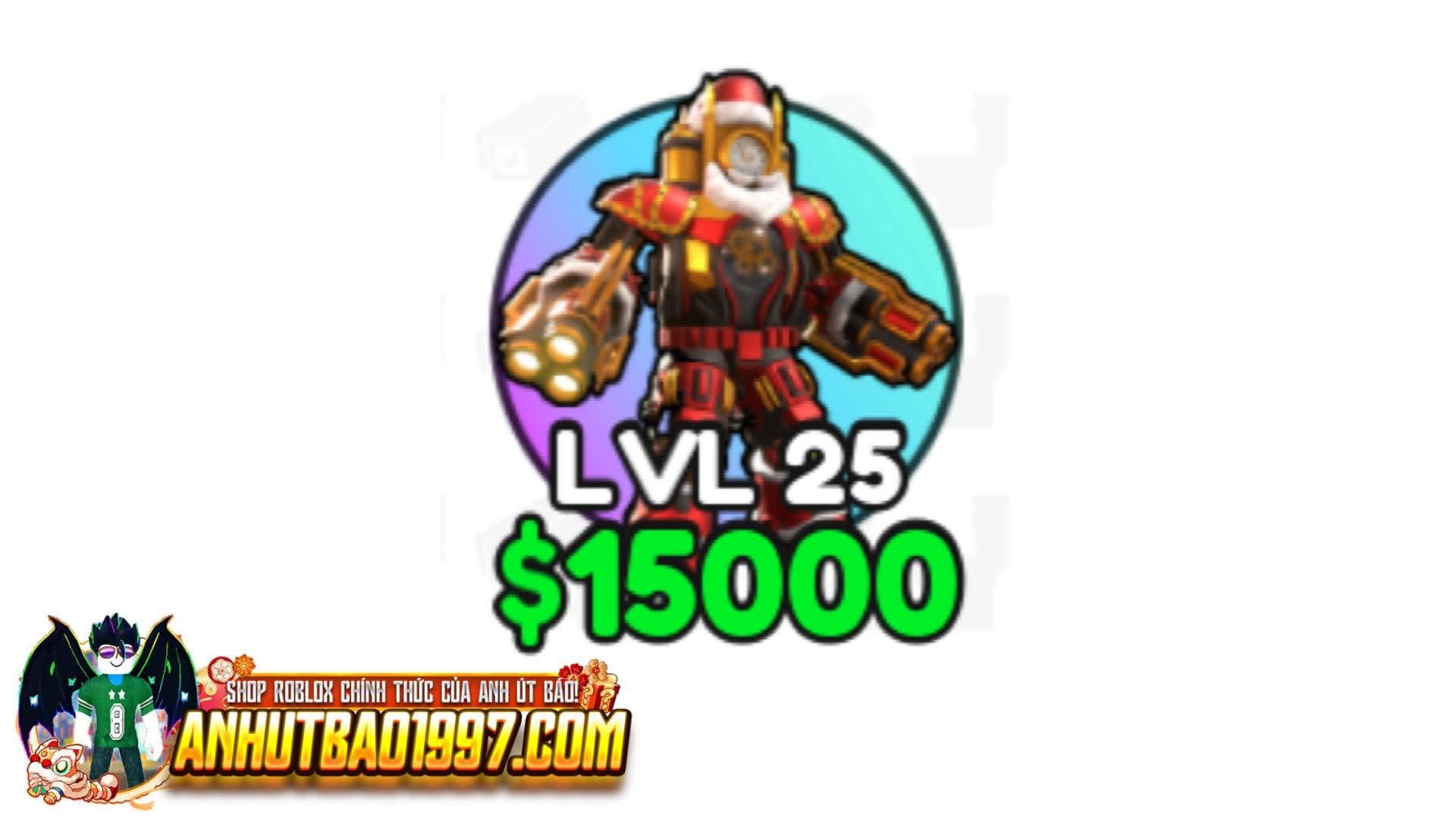 Upgraded Titan Santa Clockman